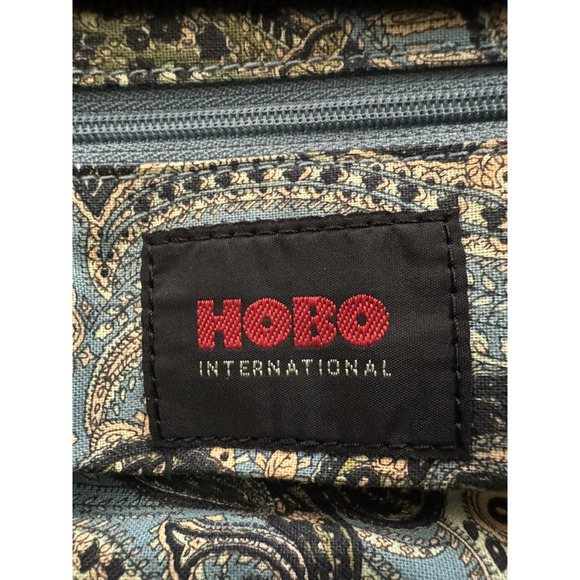 Hobo International Shoulder Bag Clutch Black Leather Detachable Chain Strap - Picture 2 of 15